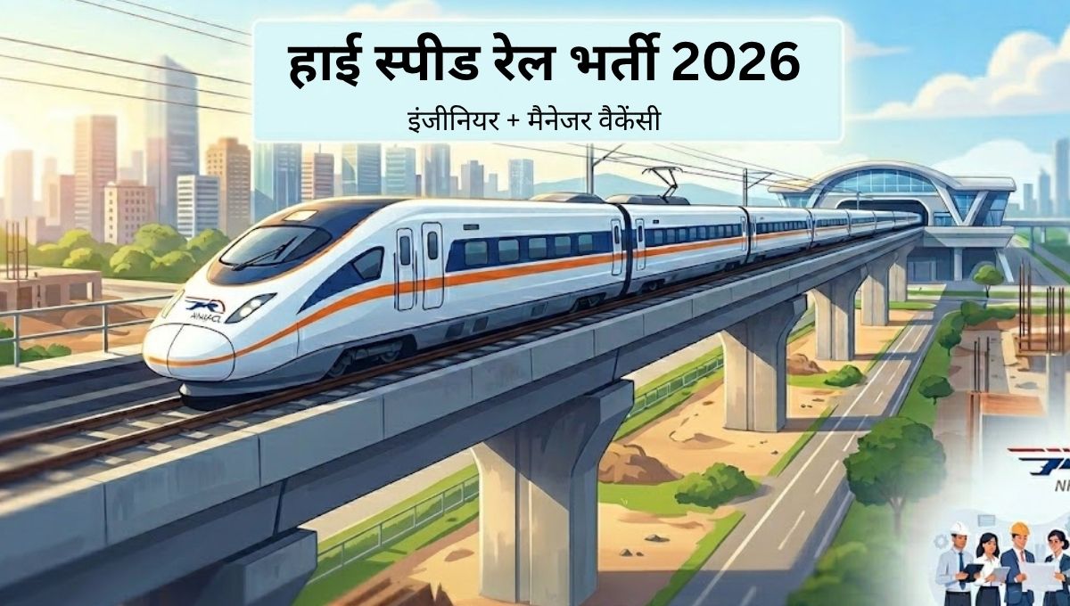 हाई स्पीड रेल (NHSRCL) भर्ती 2026: 209 पदों की नई वैकेंसी